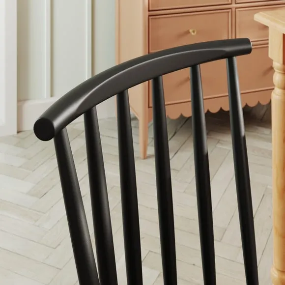 Harvey Set of 2 Dining Chairs, Beech Wood 2