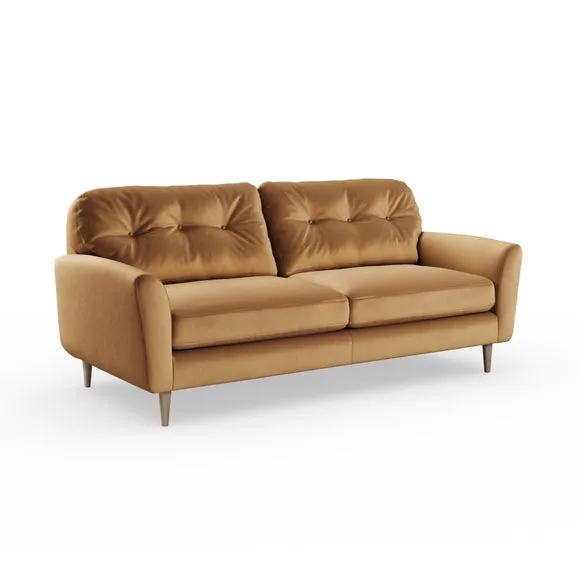 Sven Opulent Velvet 4 Seater Sofa 6