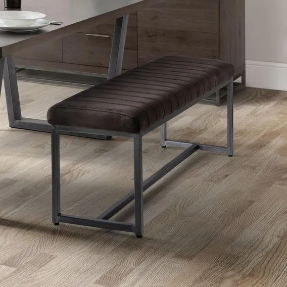 Return - Brooklyn Dining Bench, Suede