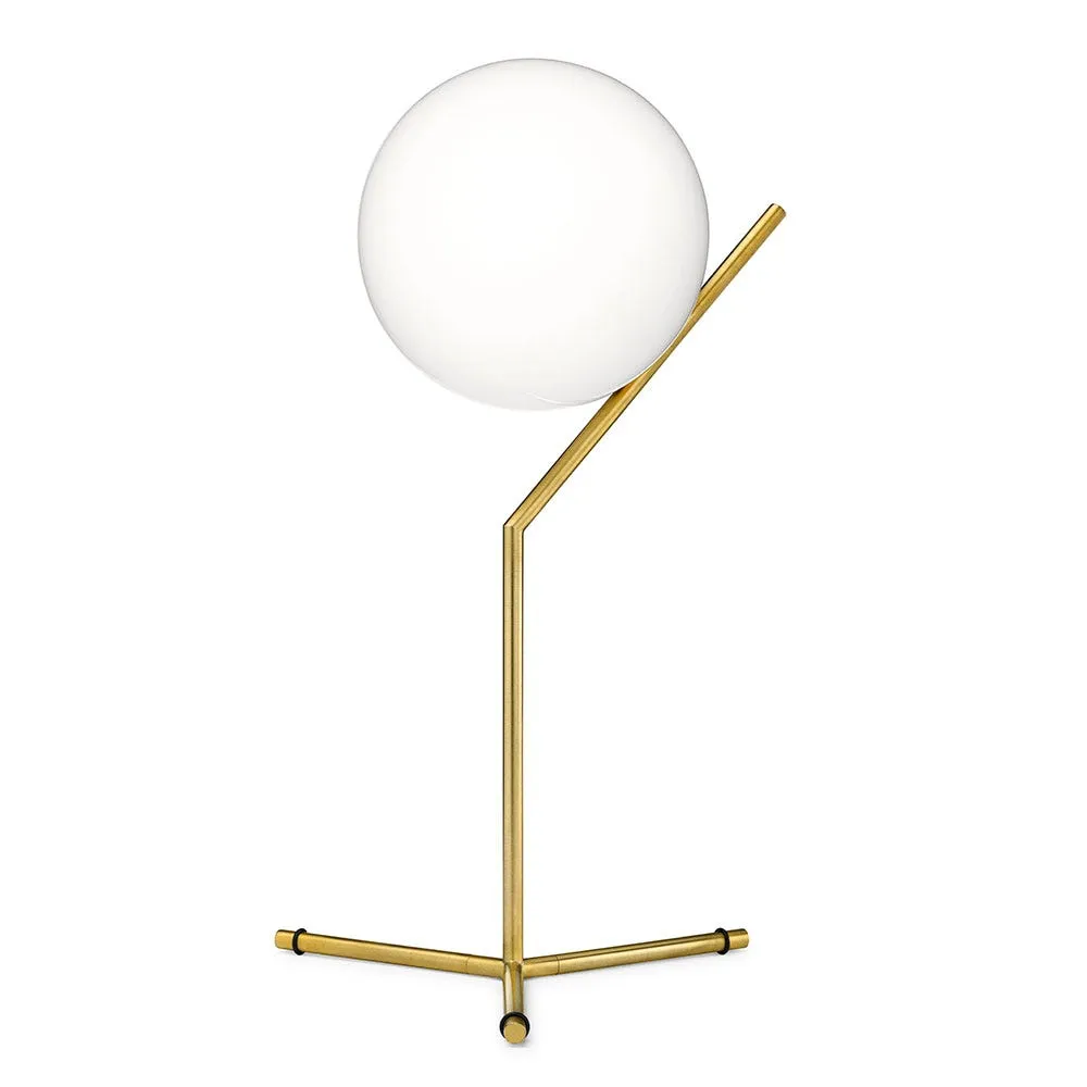 Flos IC T1 High Table Light Brushed Brass 3