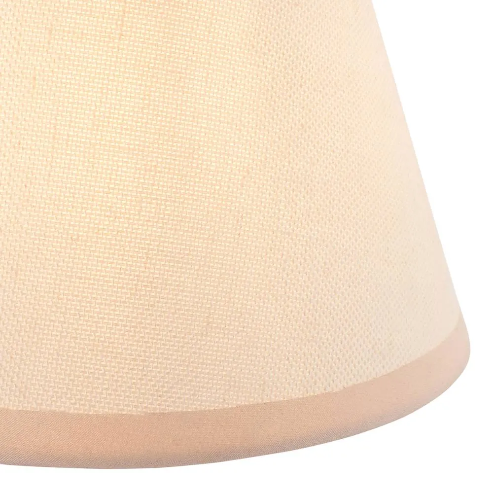 Netlighting Anvil Angle & Ivy 16cm Wall Lamp Antique Brass Vintage White in Gold 6