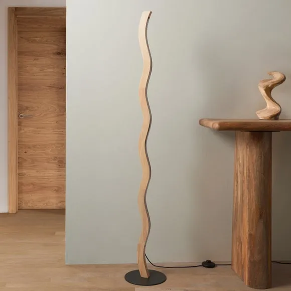 Wave Modern LED Floor Lamp 3