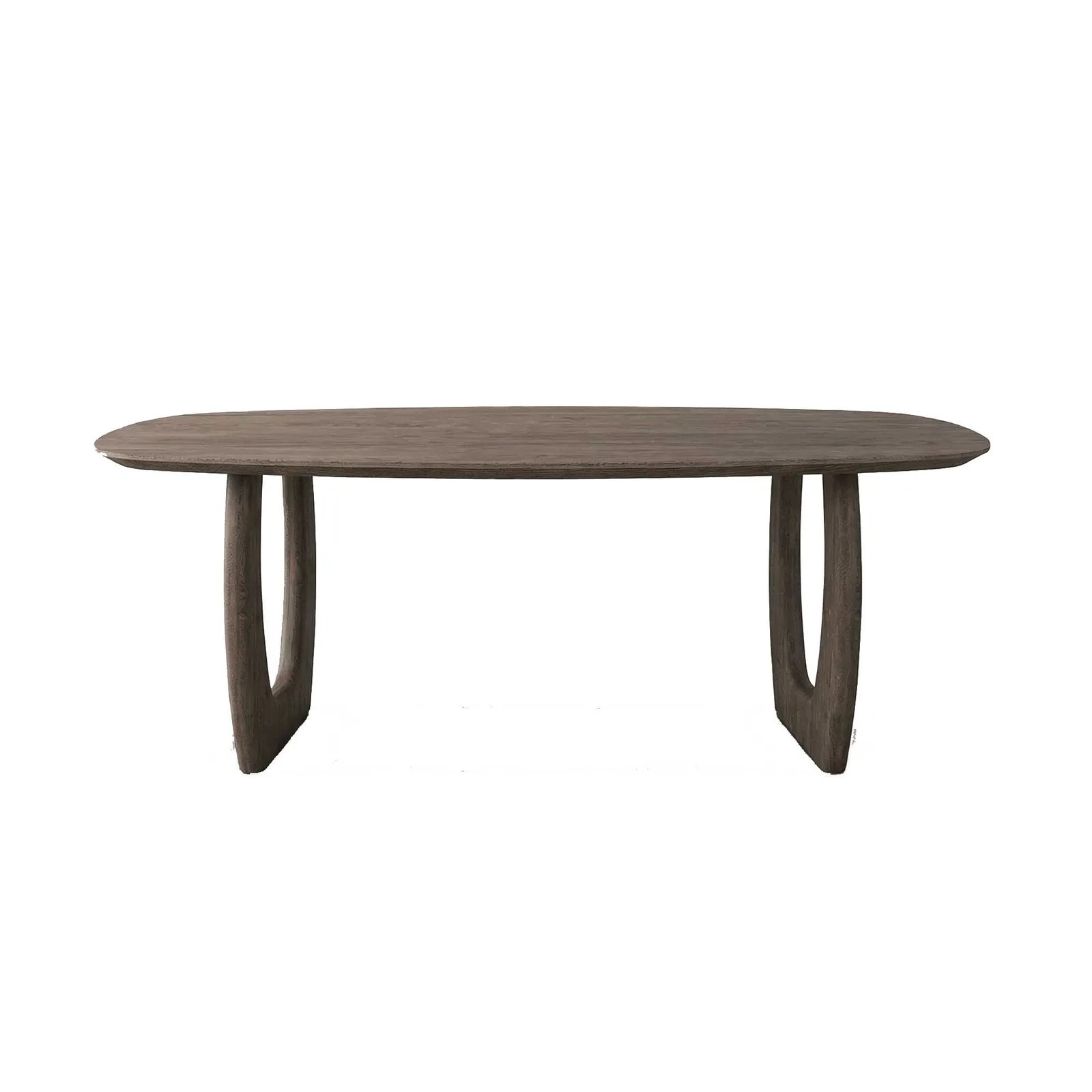 Pure Furniture Slim Luna Danish Oval Dining Table 240X100Cm, Brown Oak | Barker & Stonehouse 3