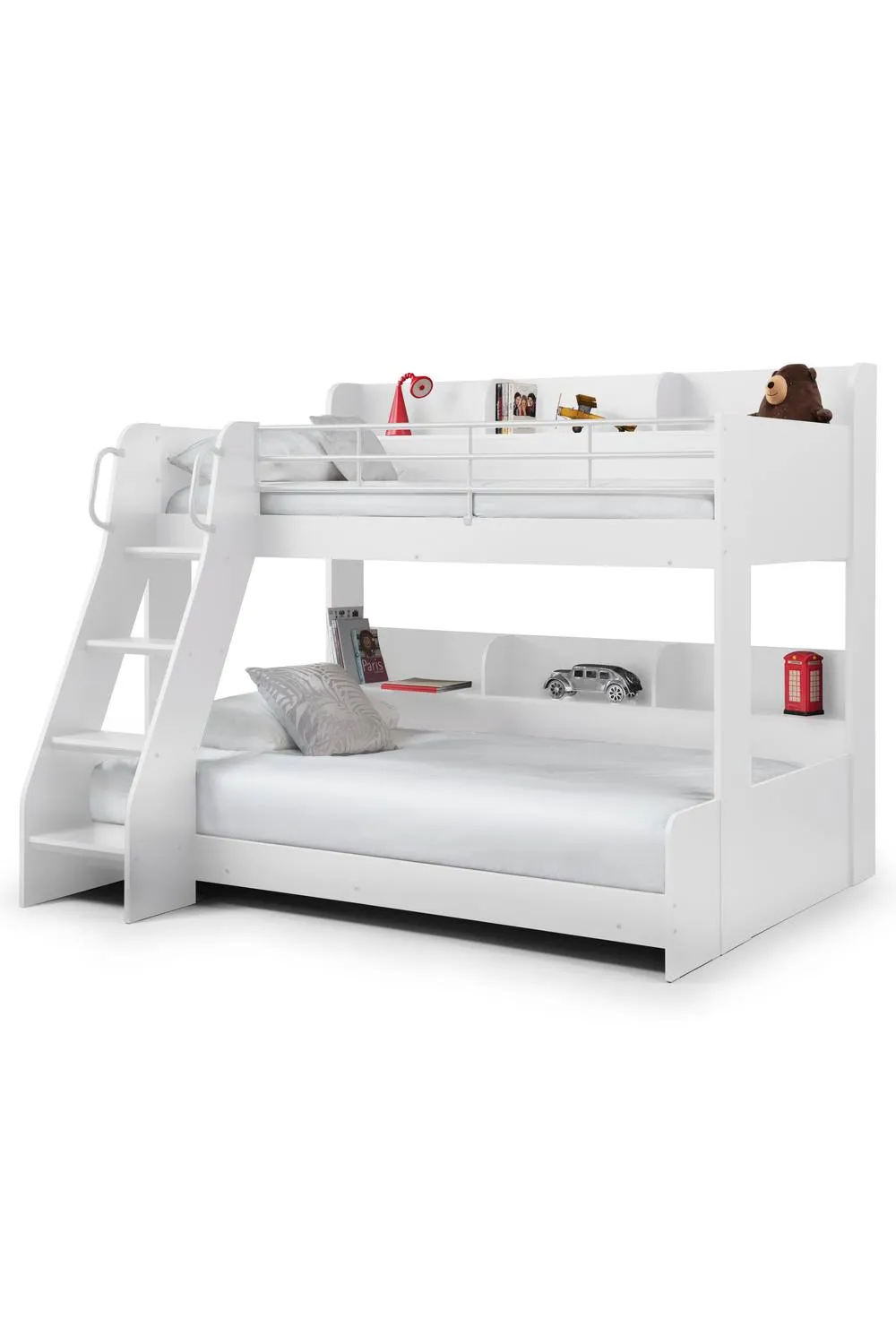 Julian Bowen Domino Triple Sleeper Bunk Bed in White 2