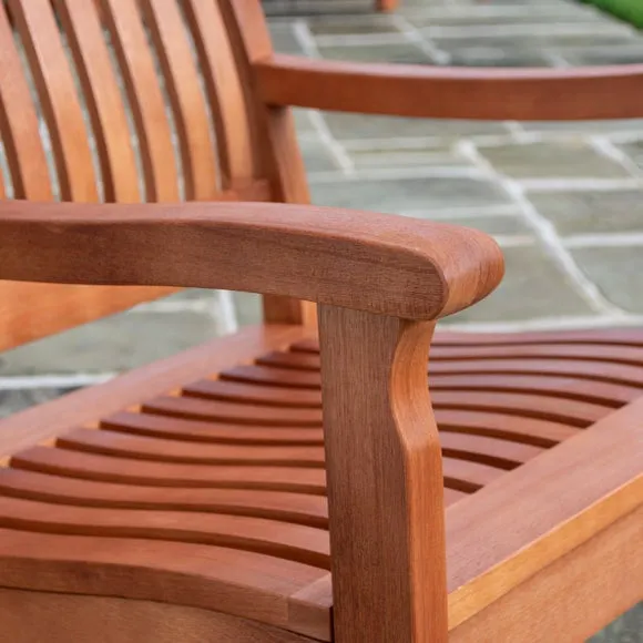 Willington Wooden Garden Armchair 2