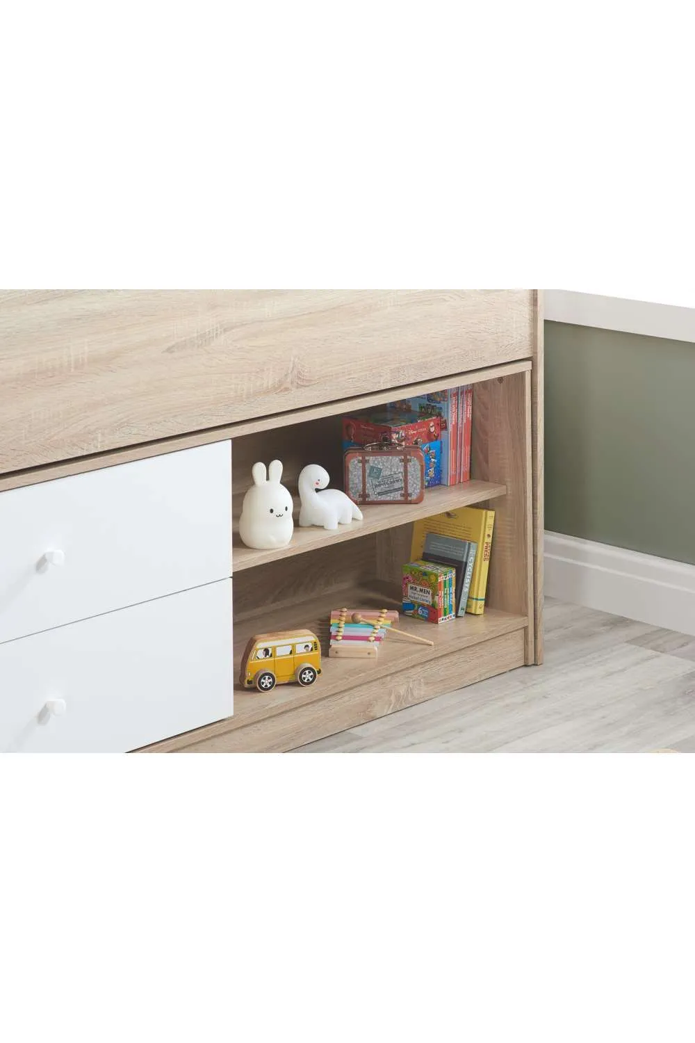 Birlea Leyton Cabin Bed in Light Brown 4