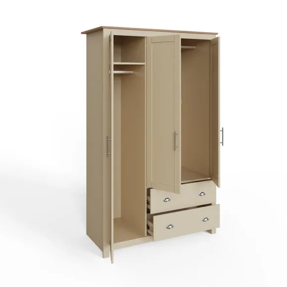 Lancaster Triple Wardrobe 6