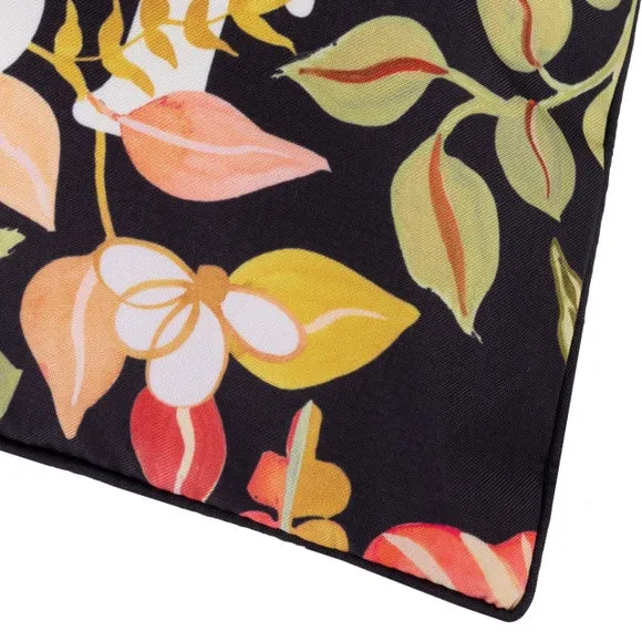 Tropical Bloom Let's Get Lost Outdoor Square Cushion 3