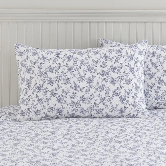 Bexley Floral Sage Duvet Cover and Pillowcase Set 4
