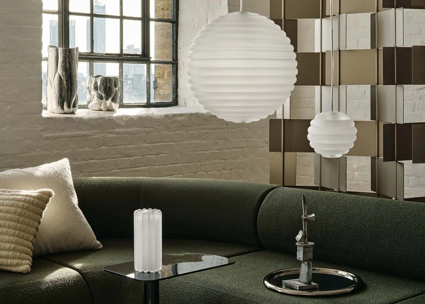Tom Dixon Press LED Table Lamp Frosted 3
