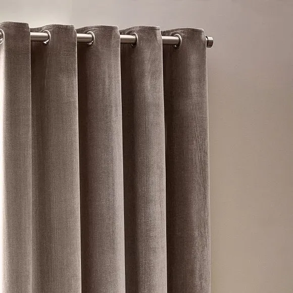 Yard Chenille Eyelet Curtains 1