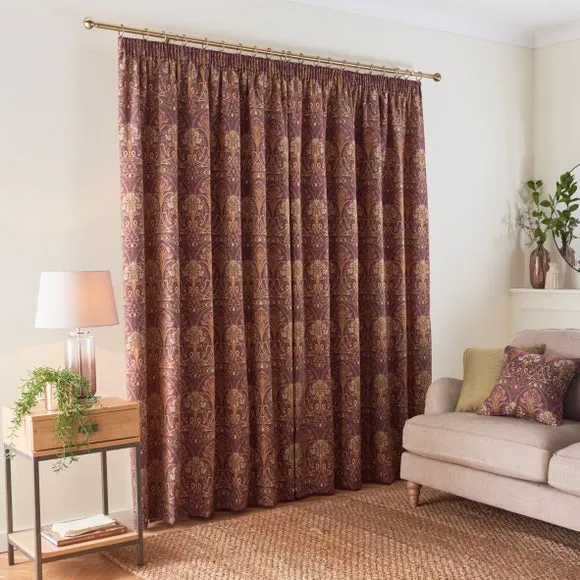 Lucetta Pencil Pleat Curtains (Blackout Available) 5