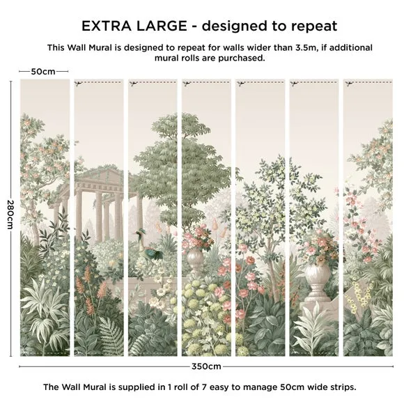 Cranberry and Laine Landscape Garden Wall Mural 5