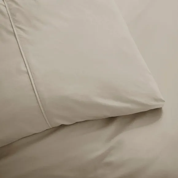 Dorma Crisp & Fresh 400 Thread Count Egyptian Cotton Percale Standard Pillowcase 4