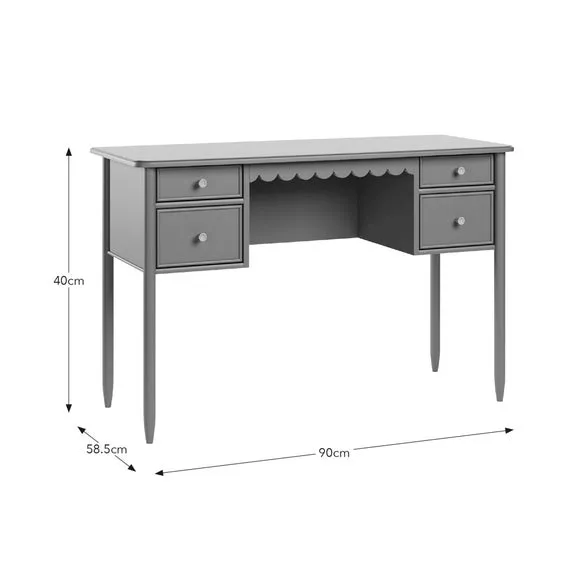 Remi 4 Drawer Dressing Table 6