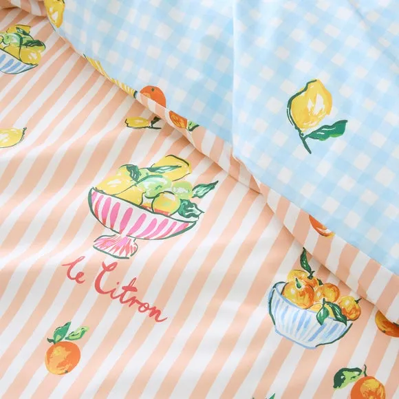 Fusion Summer Fruits Polycotton Duvet Cover & Pillowcase Set 3