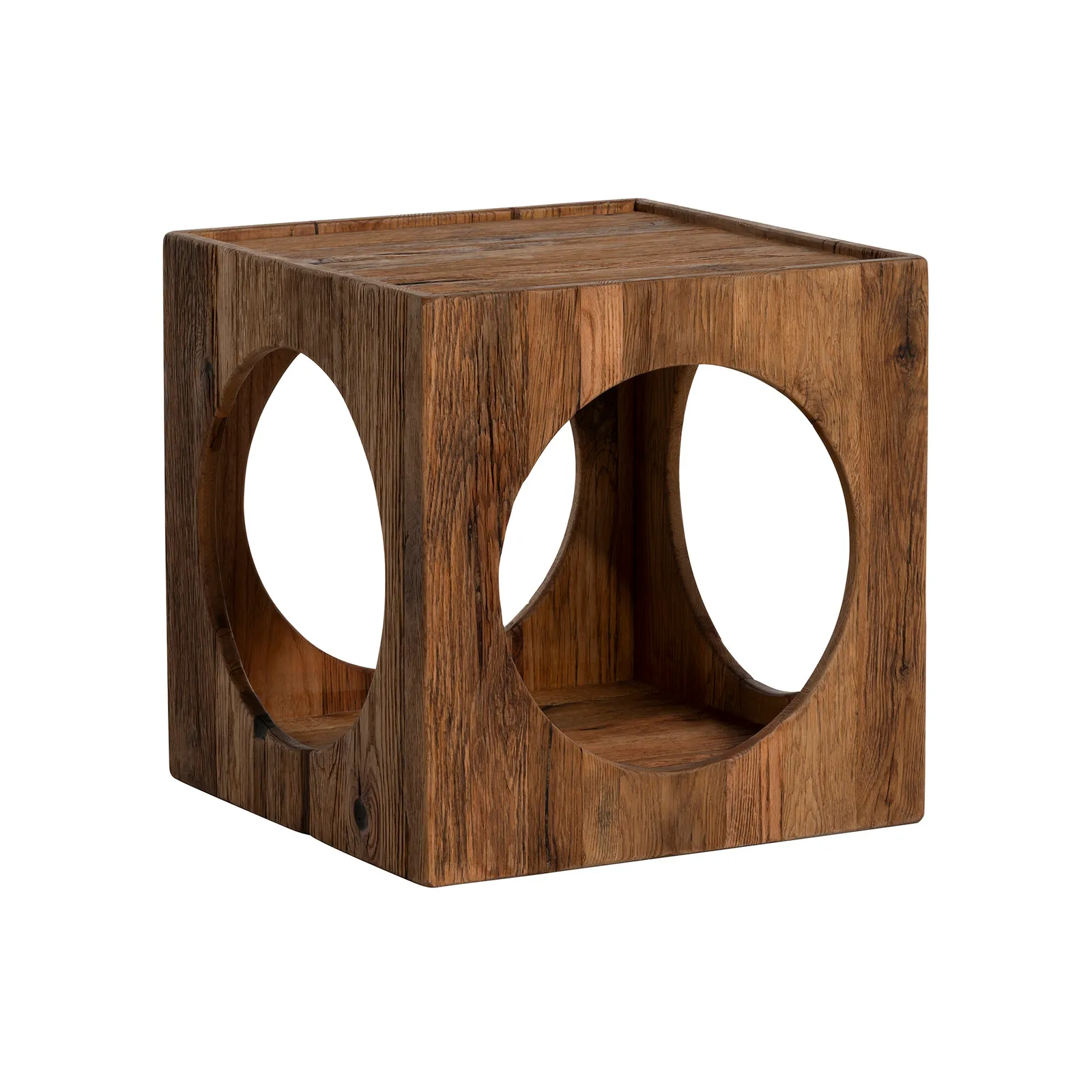 Wicklow Side Table 60X60X60Cm, Brown Oak | Barker & Stonehouse 6