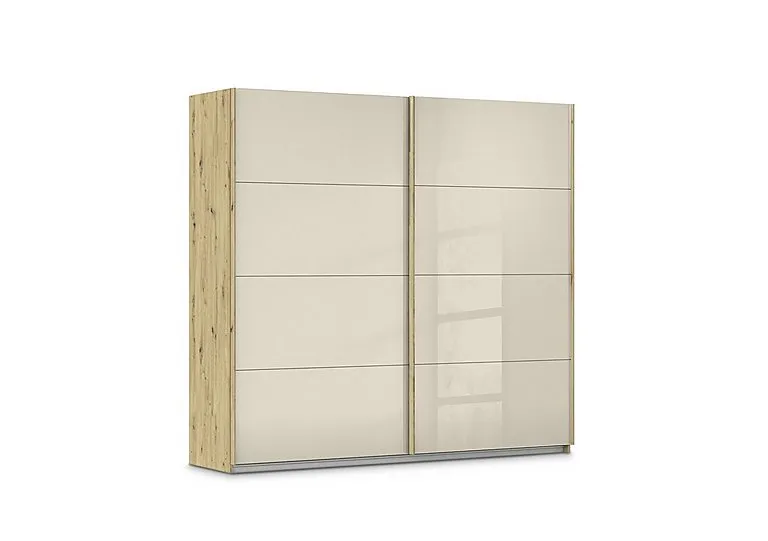 Freja 226cm 2 Door Sliding Glass Wardrobe