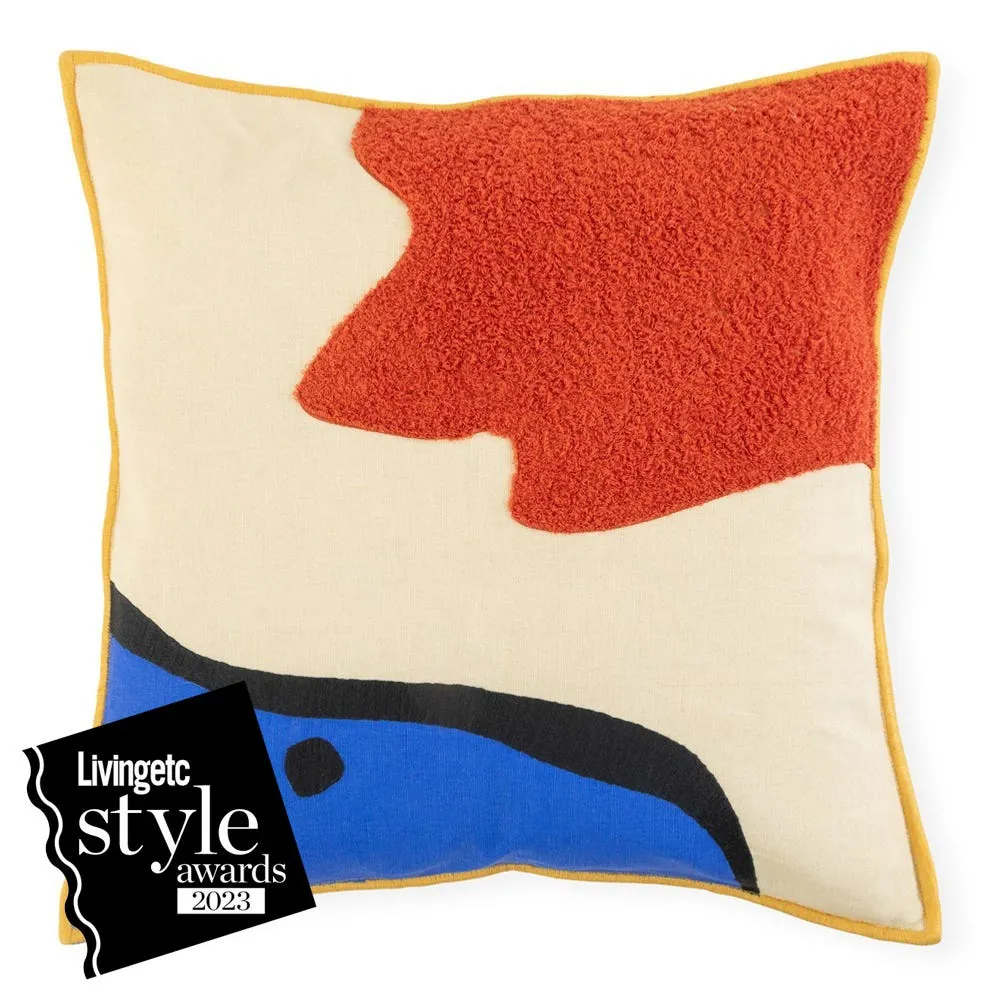 Heal's + LF Markey Heal's + L.F.Markey Cushion Red Multi 2