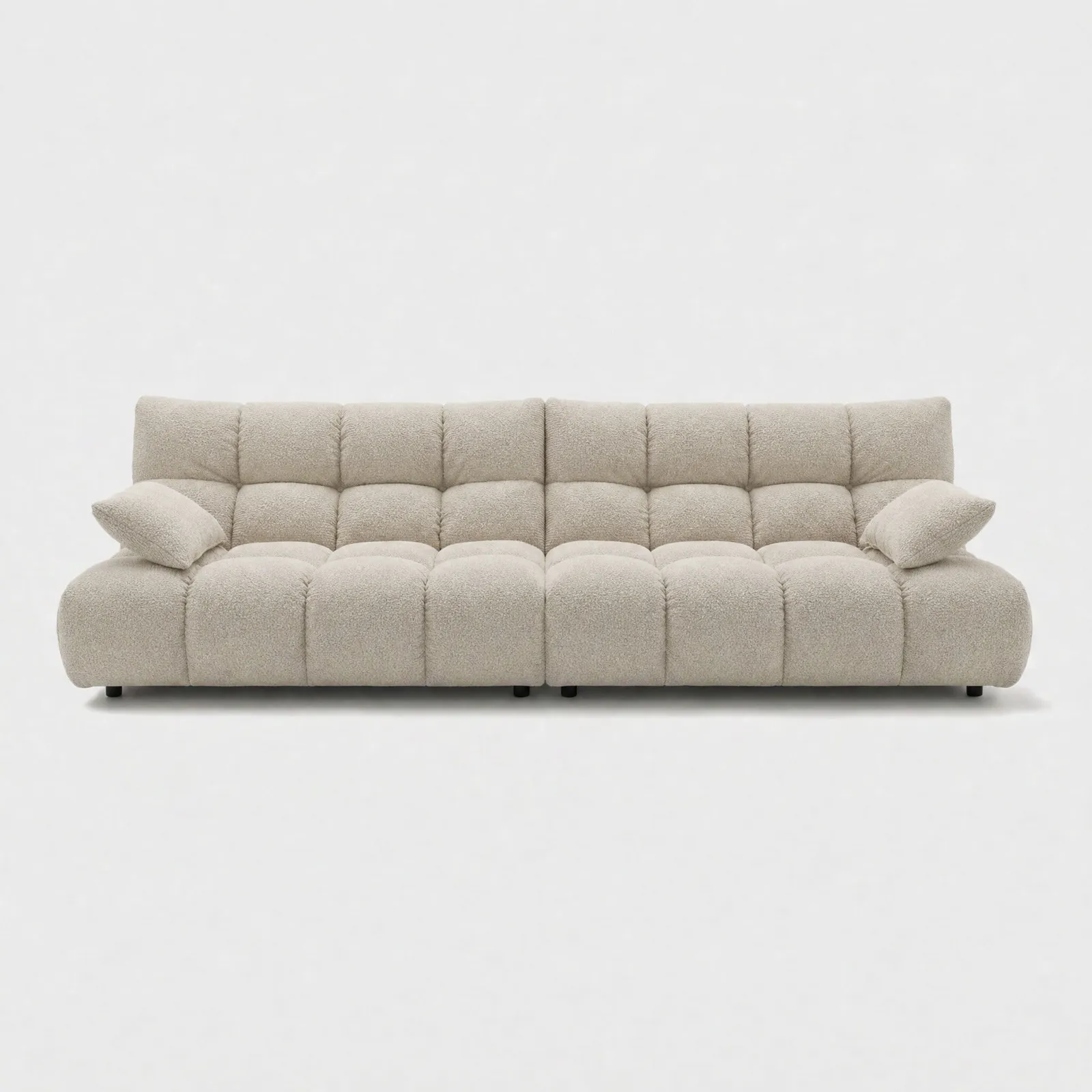 Bryce 4 Seater With Armrests - Width 290Cm, Neutral | Barker & Stonehouse 1