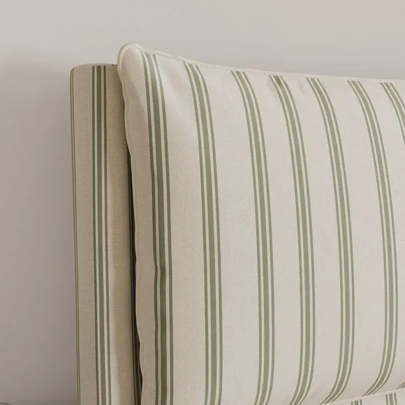 Skylar Folkstone Stripe Pillow Back Bed Frame 5