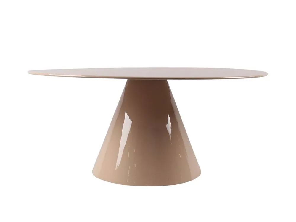 Vente-unique Metal Coffee Table - Shiny Beige - DINEGA 5