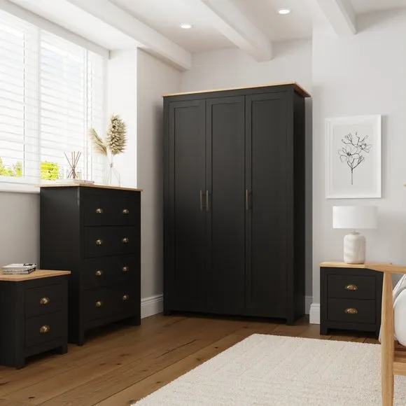Lancaster 4 Piece Bedroom Furniture Set 1