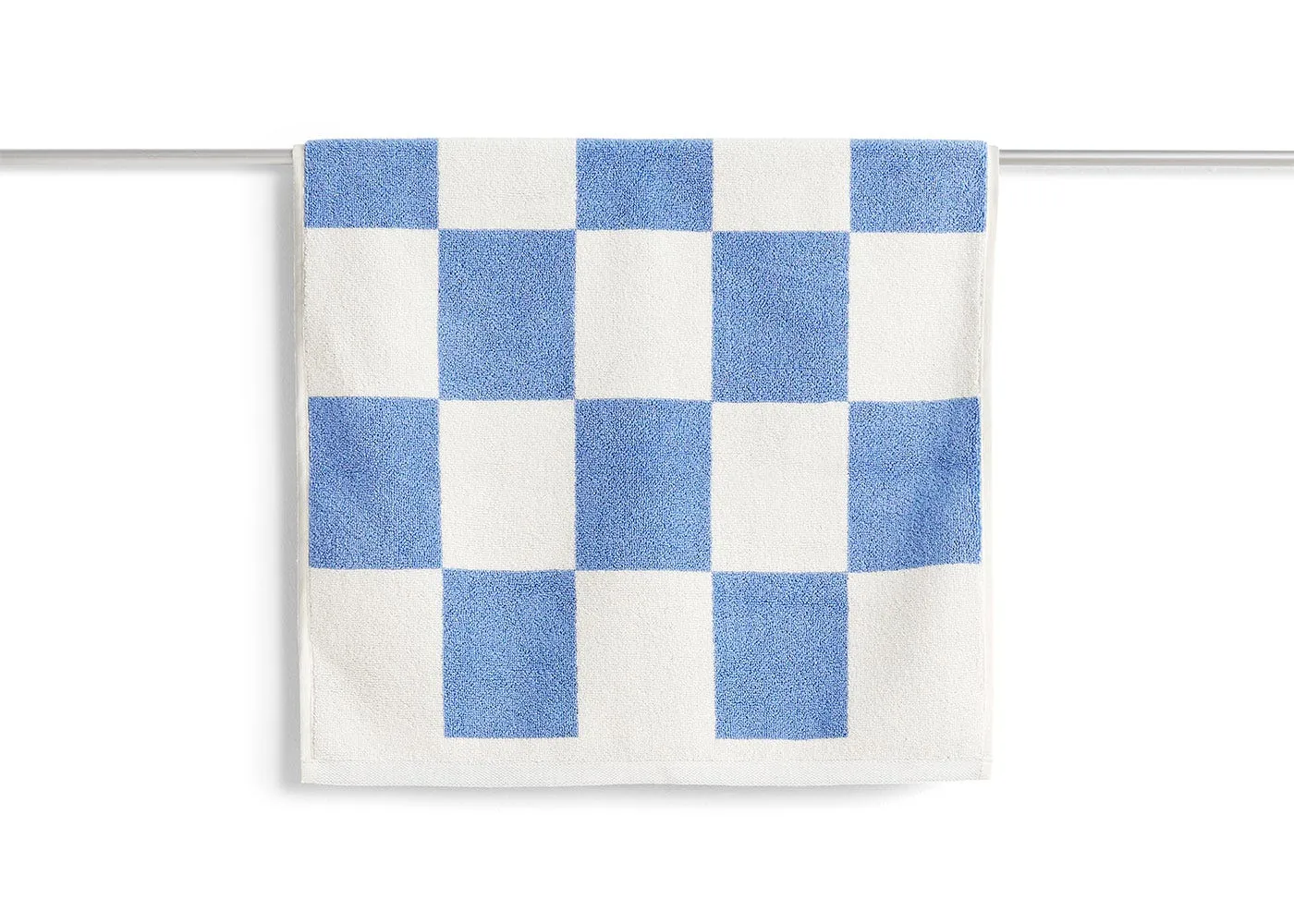 HAY Check Bath Mat Sky Blue