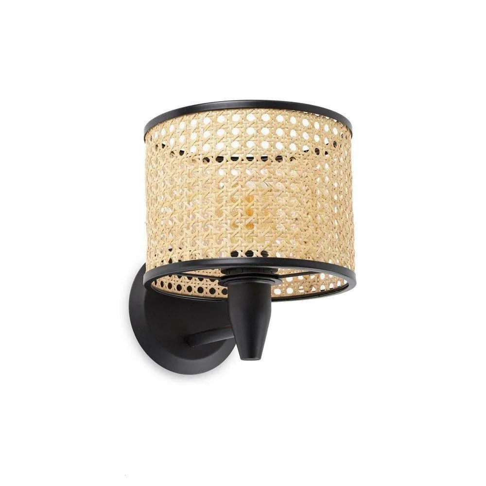 Netlighting Mambo Wall Light with Shade Black E27