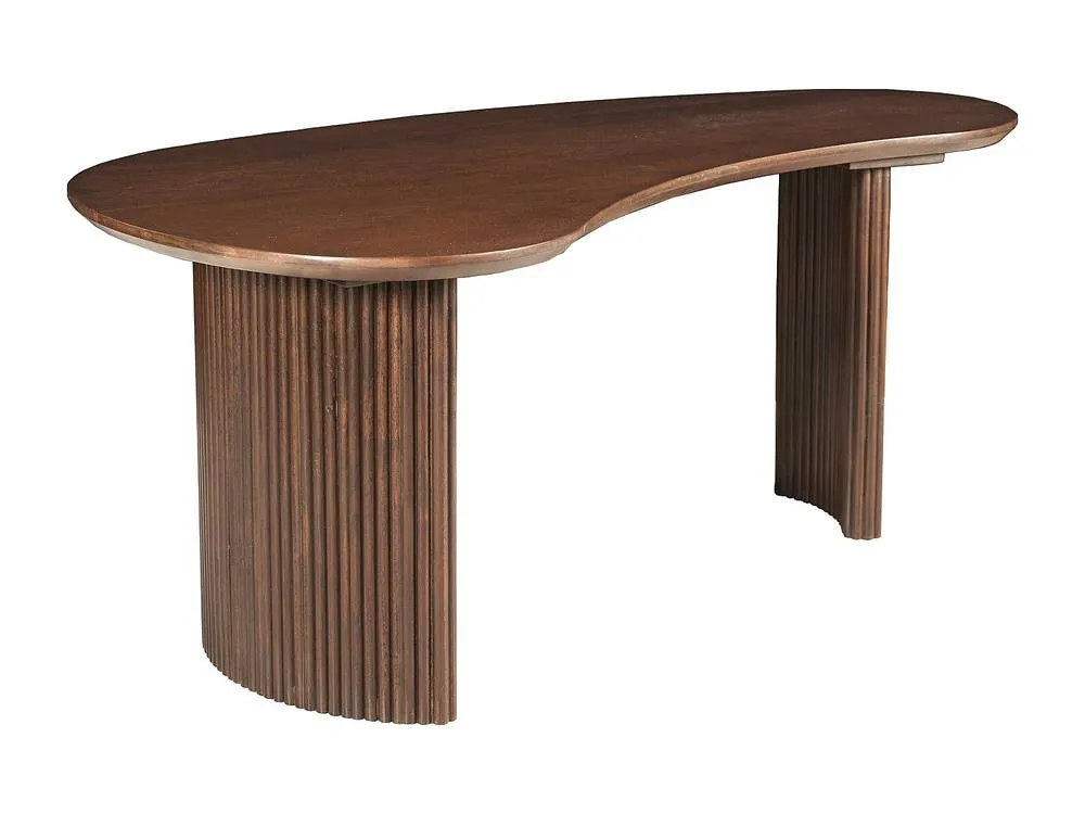 Vente-unique Acacia Wood Coffee Table - Dark Natural - TAMENIA By Maison Céphy in Walnut 5