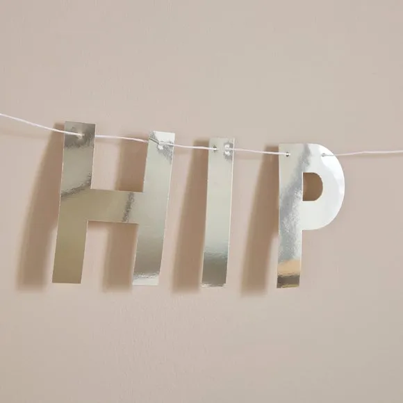 Hip Hip Hooray Paper Bunting 2