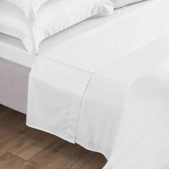 Dorma Classic Cotton Sateen Flat Sheet 1