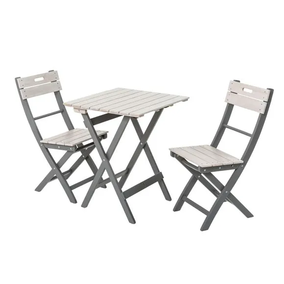 Galaxy 2 Seater Folding Bistro Set 2