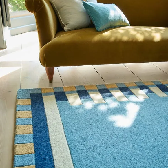 Kai Wool Border Rug 6