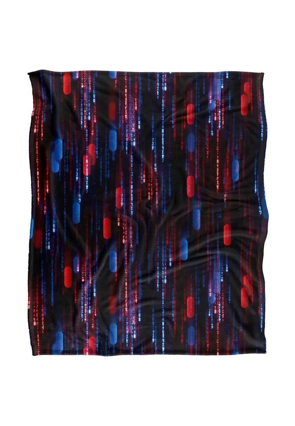 Warner Brothers The Matrix (2021) Silky Touch Super Soft Throw Blanket 152x127cm in White