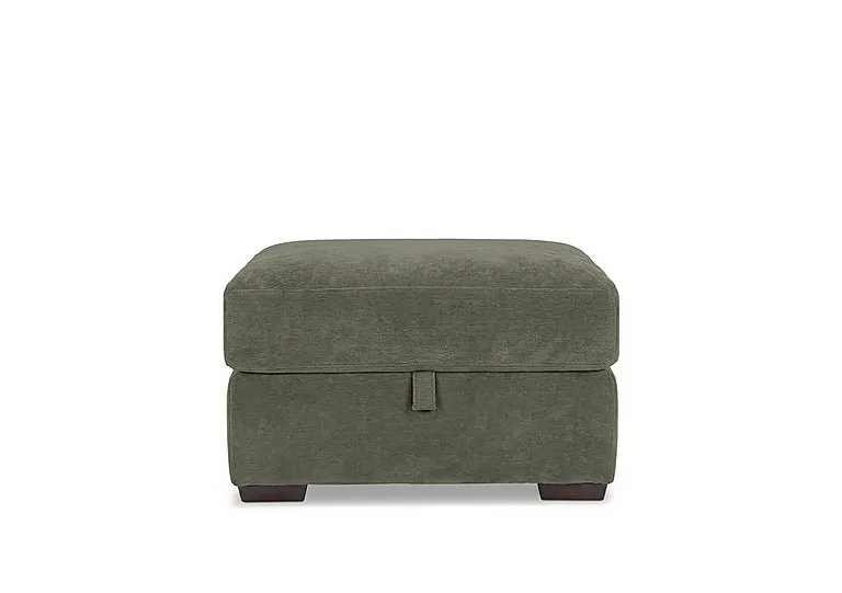 Recharge Fabric Storage Footstool - Living Room Furniture - In Time for Christmas