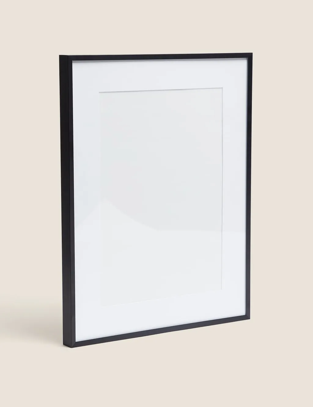 M&S Milan Metal Photo Frame A4 Black