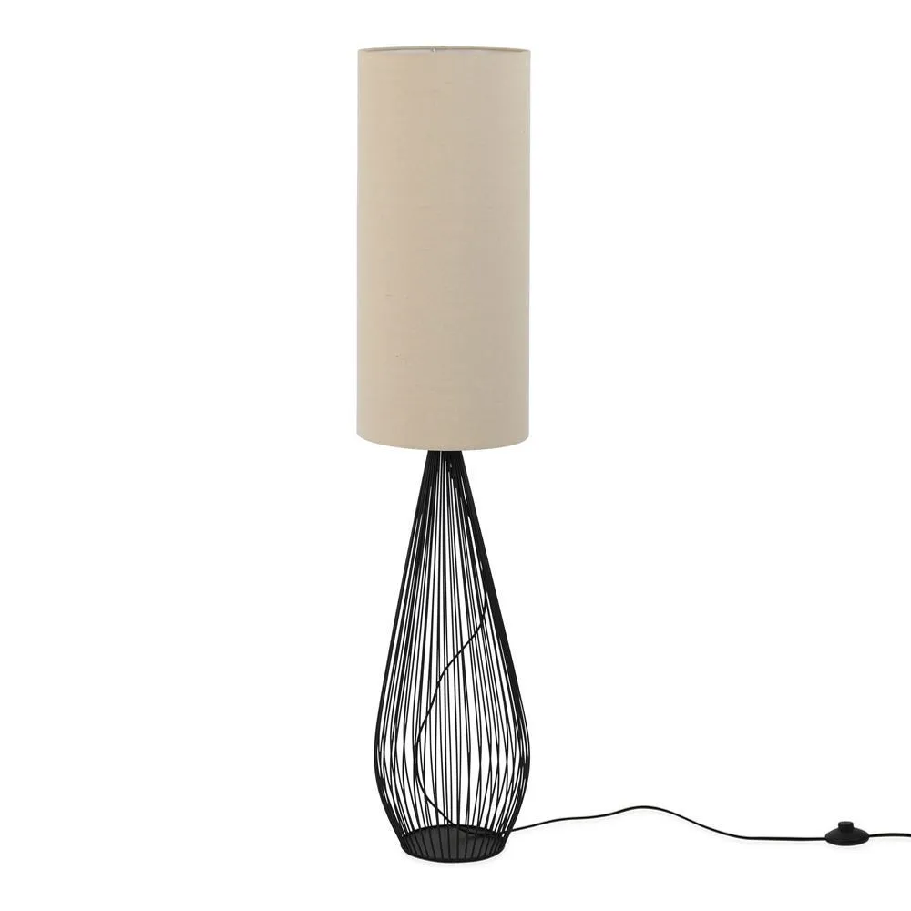 Heal's Makiko Floor Lamp Black 2
