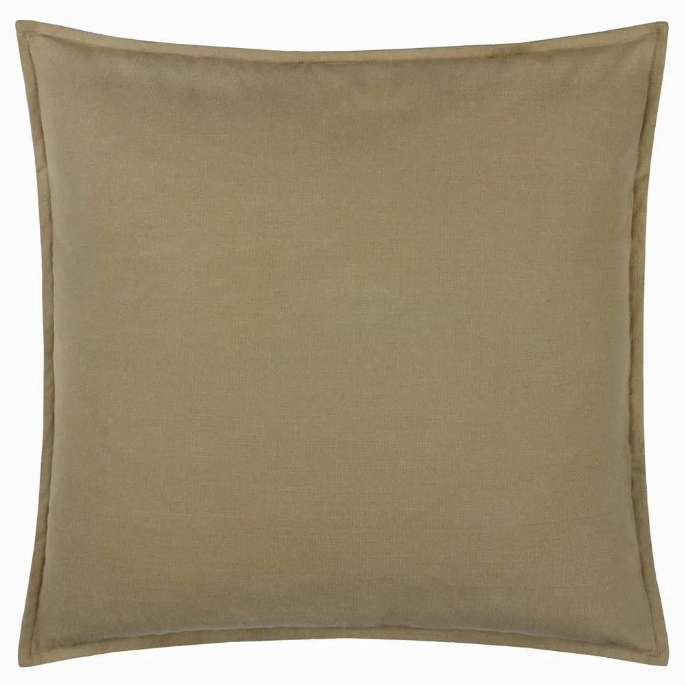 Yard Slub Cotton Cushion in Green 2