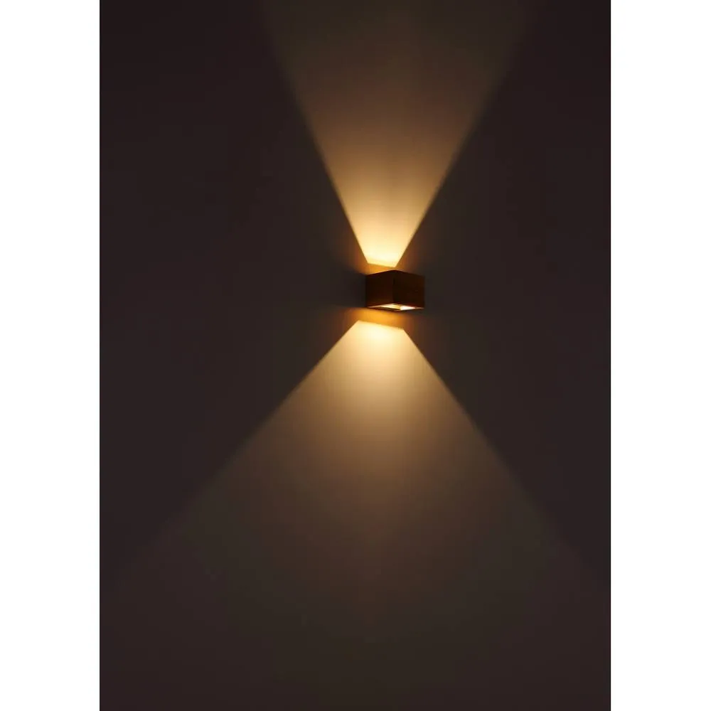 Netlighting Alina Up & Down Wall Lamp Dark Brown LED 3000K 5