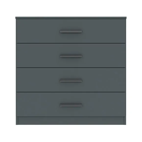 Norland 4 Drawer Chest, Graphite Grey