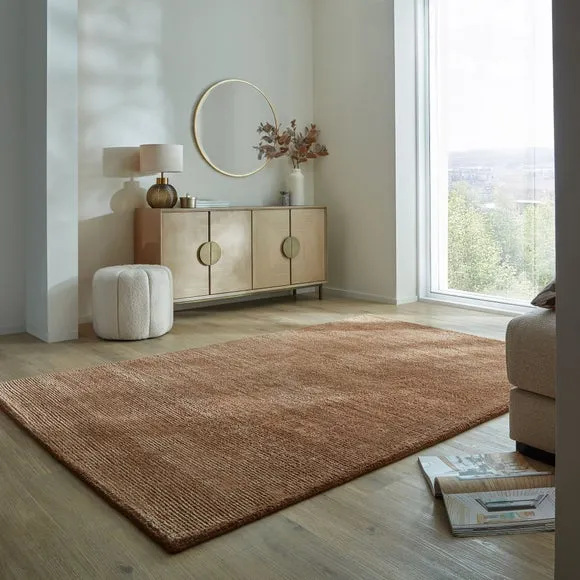 Novah Luxury Ribbed Texture Rug 1