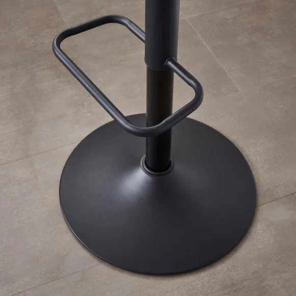 Montreal Height Adjustable Barstool, Faux Leather 4