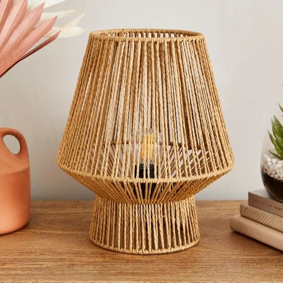 Kabir String Mushroom Table Lamp 2