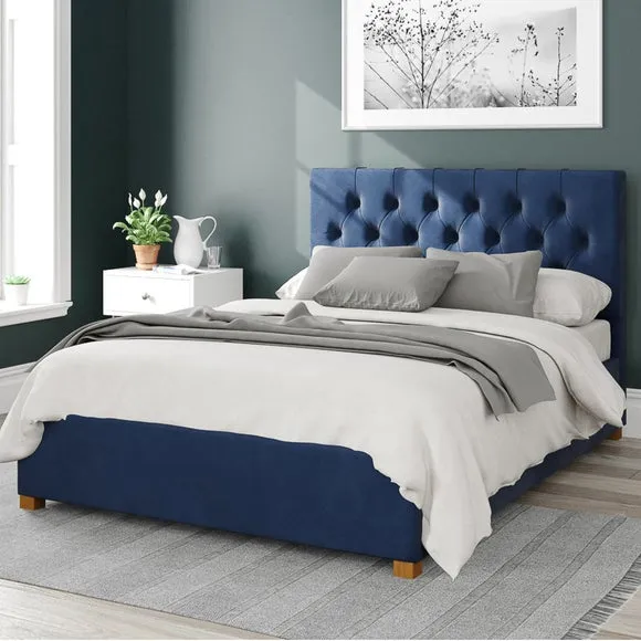 Olivier Plush Velvet Ottoman Bed Frame 1