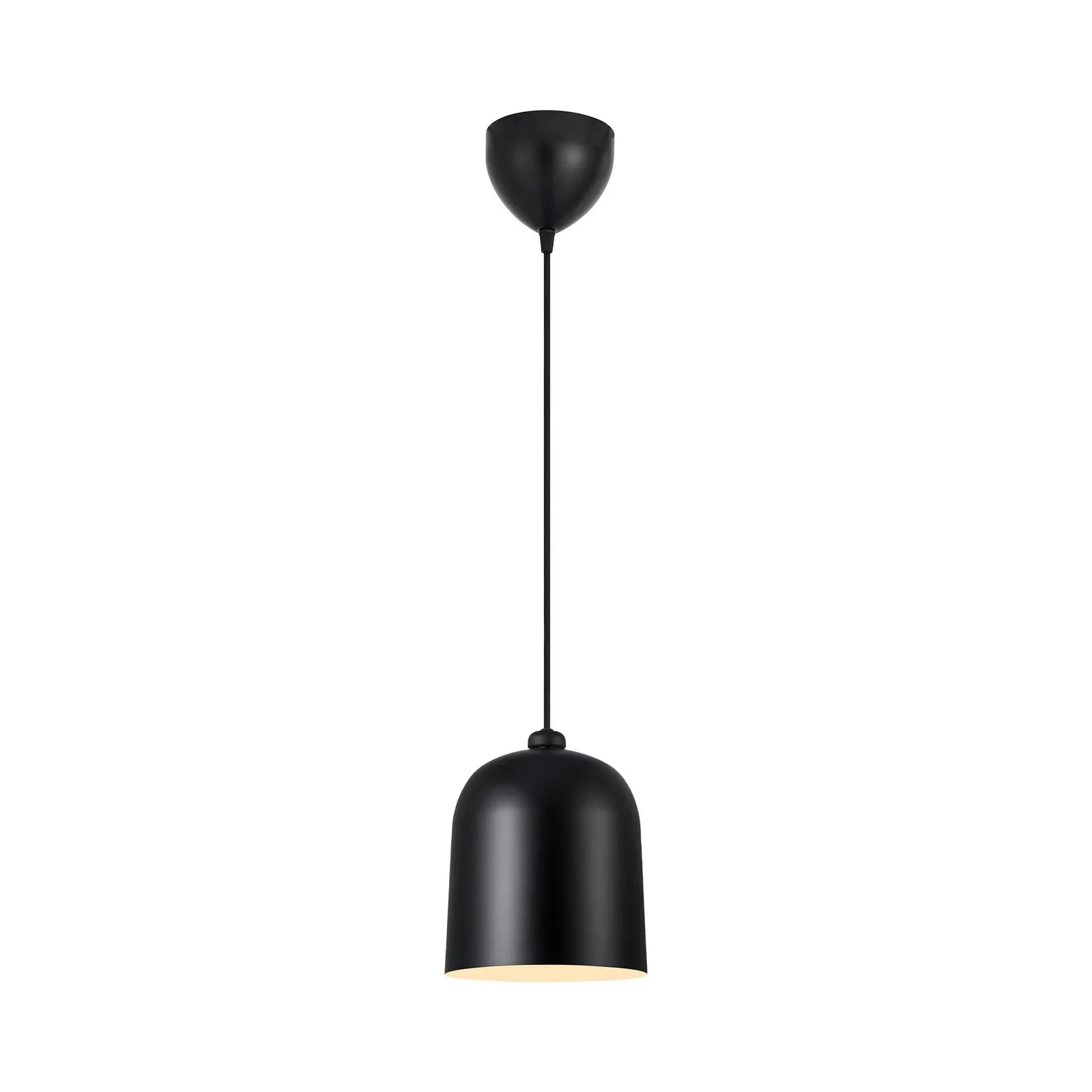 Nordlux Angle Pendant Light Black Metal Dining Room E27 Mains 21cm 2