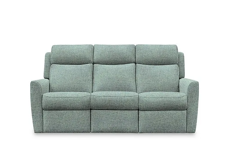 Wren 3 Seater Fabric Sofa - No Recliner - Dapple Kingfisher