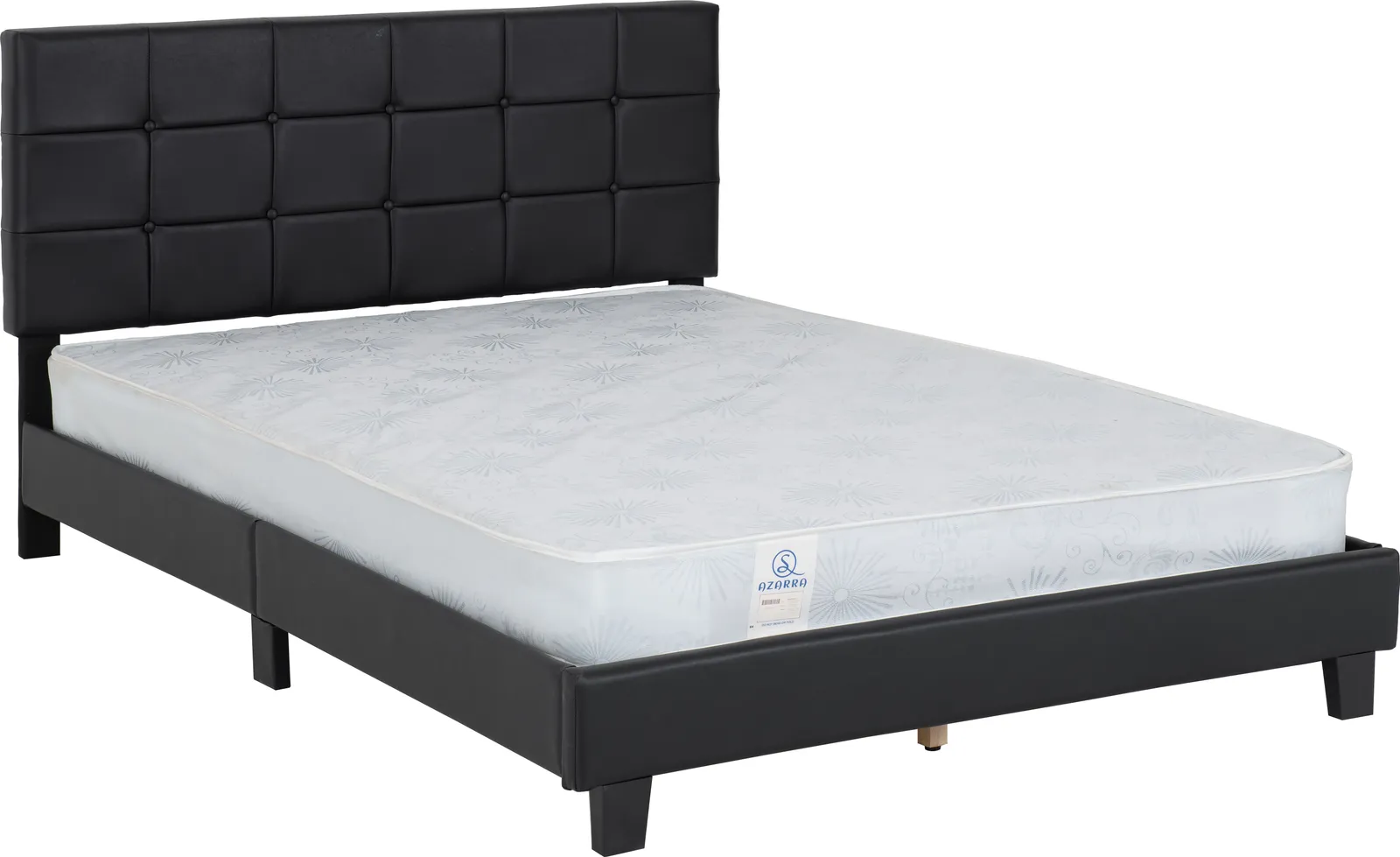 Seconique Arran 4'6" Bed (Double) in Black 5