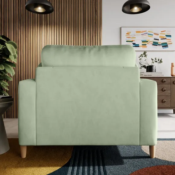 Apollo Vintage Velvet Snuggle Sofa 3