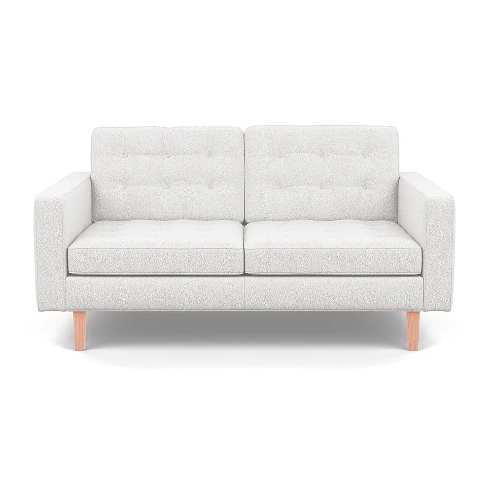 Heal's Hepburn 2 Seater Loop Boucle Polar Natural